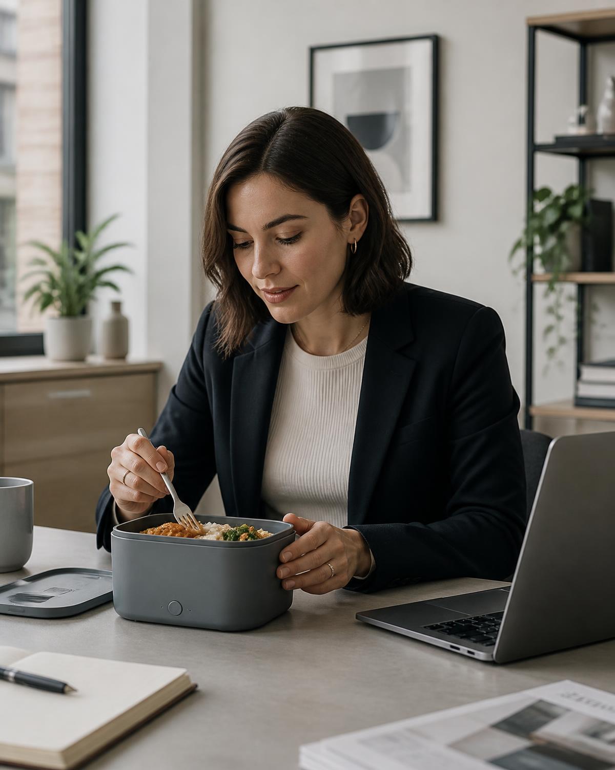 For your lunch break, without leaving the office.